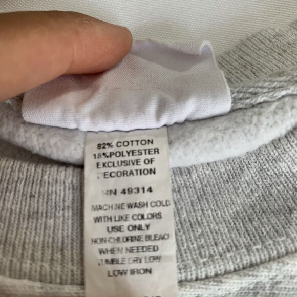 Vintage Y2K Champion Reverse Weave Northwestern University Sweatshirt Gray Small - Picture 10 of 10